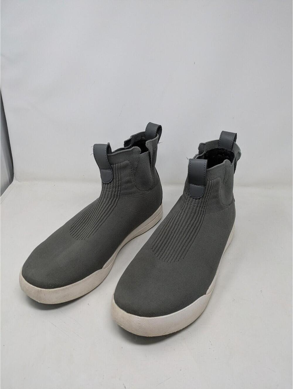 Vessi Weekend Chelsea Boots Mens 11 Gray Waterproof High Top Rain Shoes - Picture 6 of 10